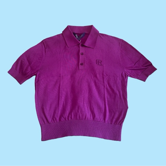 Ralph Lauren collection berry cropped polo - Picture 4 of 4